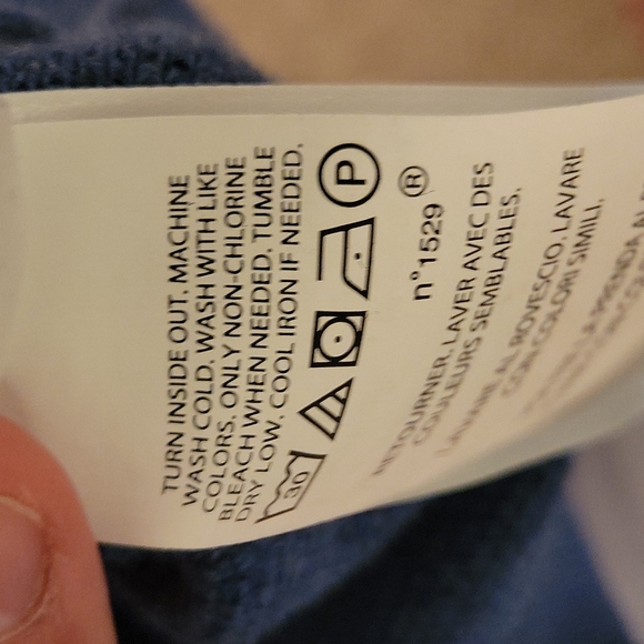 Polo Ralph Lauren Pima Cotton XLarge Blue Quarter Zip Sweater - Picture 8 of 8